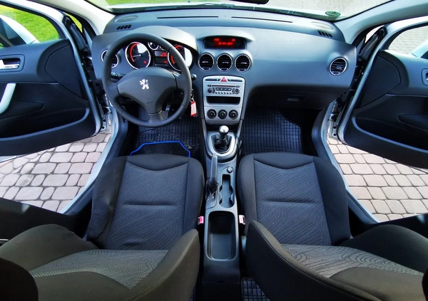 Peugeot 308 cena 19200 przebieg: 204100, rok produkcji 2010 z Okonek małe 781